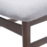 Engineered Wood Dining Set Brown