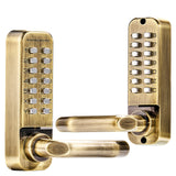 Mechanical Keyless Entry Door Lock 14 Key Outdoor Fence