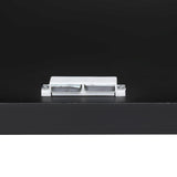 K&K 56.5'' Kitchen Island with Drop Leaf, Power Outlet, Embossed Vertical Stripe