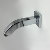 Square Shower Arm Wall Mount 1/2 NPT Tapered Rain Head