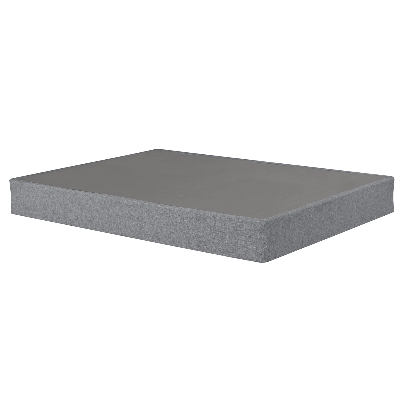 9" Full Size Foldable Metal Box Spring Bed Foundation, Gray