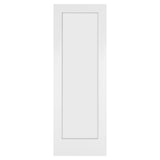 28 in. x 80 in. x 1-3/8 in. Shaker White Primed 1-Panel Wooden Interior Slab