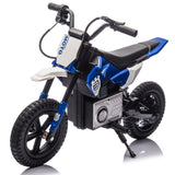 24V Kids Ride On Electric Toy Motocross Motorcycle,200W High Speed Hub Motor,Rea