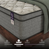 Twin Cooling Gel Memory Foam Hybrid Mattress 10" Grey