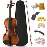 Professional 4/4 Full Size Violin Set - Durable, Lightweight Design