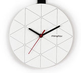 Minuet Black Wall Clock