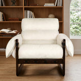 Chenille Accent Chair Beige