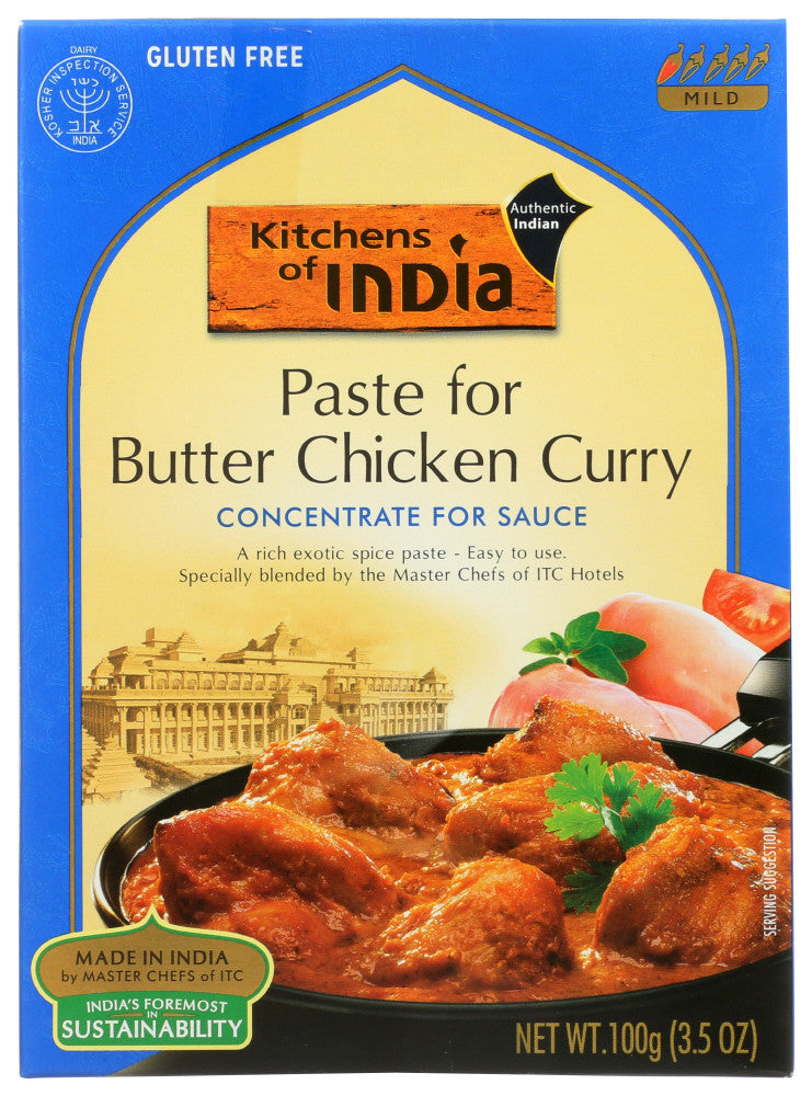 Kitchens Of India Curry Paste Butter Chicken (6x3.5OZ )-0