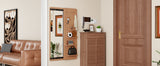 47.6 x 15.5 inch multi-functional design panel wall-mounted full-length mirror