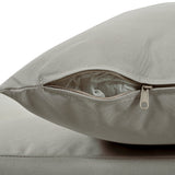 Outdoor Reclining Daybed Rattan Gray 3-Position Adjustable