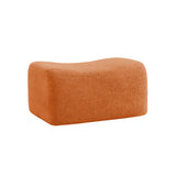 Ottoman Teddy Fabric - Orange