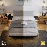 Full Engineered Wood Bed Frame Black