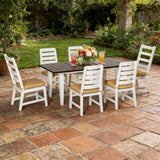Outdoor Pool Garden Dining Furniture Set