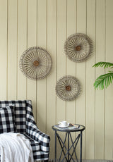 Set of 3 Jennings Metal Wall Decor Discs