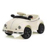 12V Kids Ride On Car W/2.4G RC,Classic Vintage Rounded Styling & Anti-Tip Design