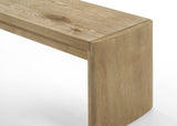 Massimo Wooden Oak Finish 50.5" Dining Bench