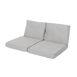 HONOLULU CLUB CHAIR CUSHION SET, BACK CUSHION AND SEAT CUSHION, SILVER, SET OF 2, (52918.00 CUSHION SET)
