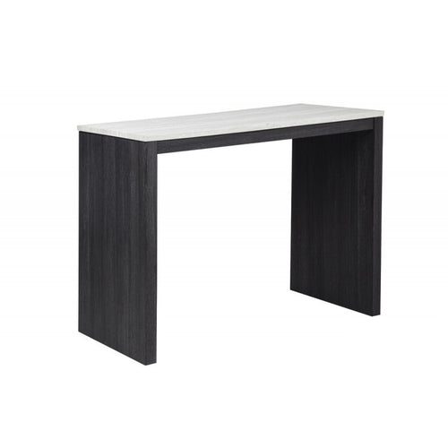 47" Faux Marble Counter Height Dining Table Seats 2