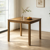 Engineered Wood Dining Table Oak 39"