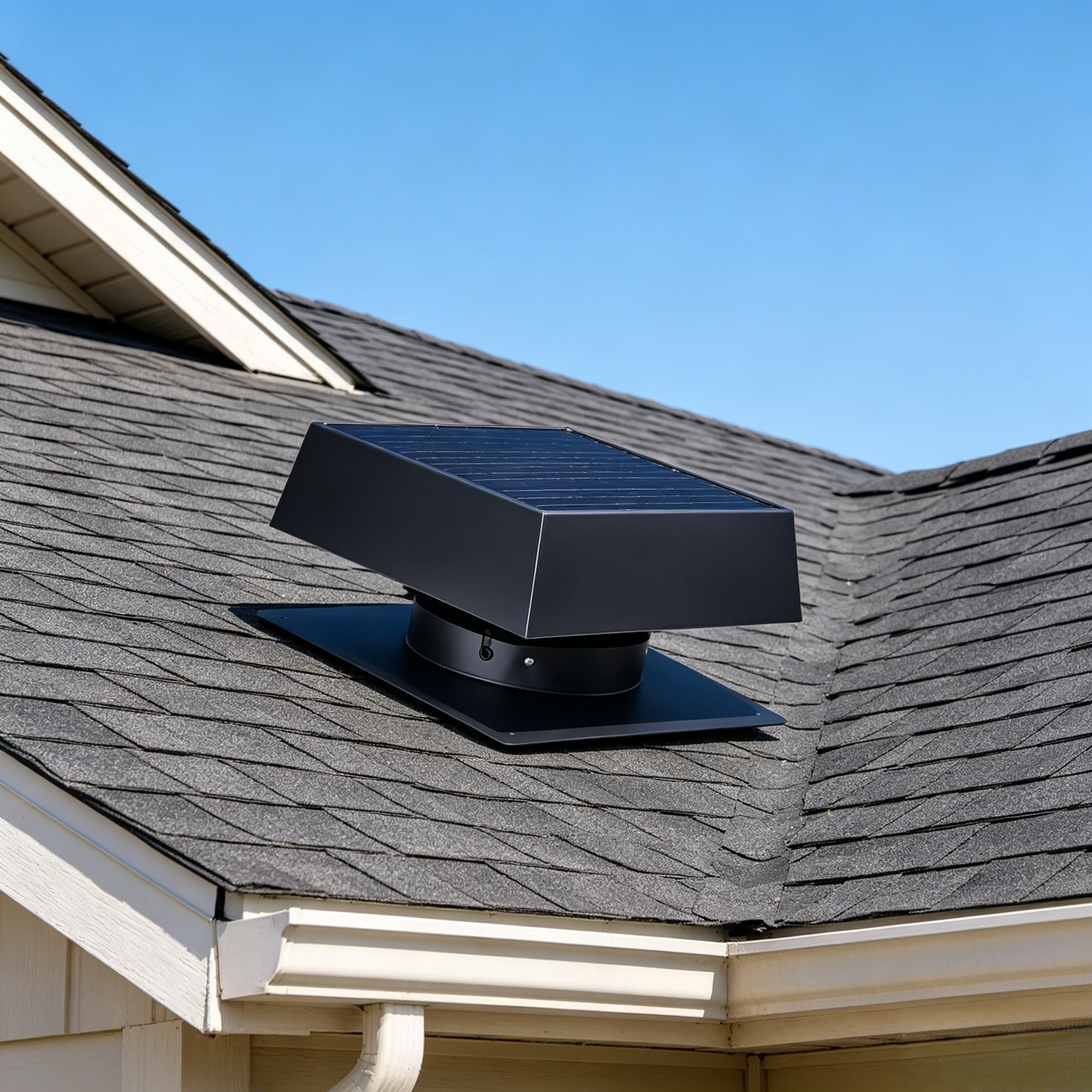 12" Solar Attic Vent Fan 35W 1200 CFM Remote Control