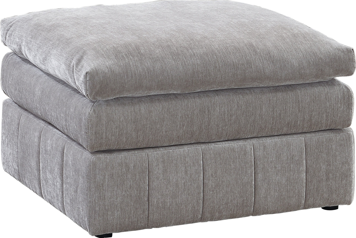 Granite Morgan Plush Ottoman Modular Sectional Sofa