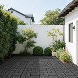 Plastic interlocking decking tiles, 44 packs of terrace decking tiles