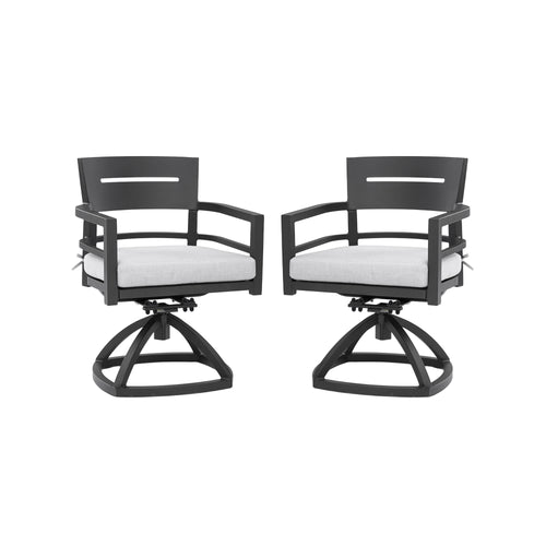 Aluminum Swivel Rocker Patio Chair with Sunbrella Cushions