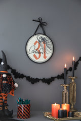 Set of 2, 12x12' Halloween Circle Sign