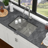 Double Bowl(50/50) Undermount Sink- 28"x19"x10" Double Bowl Kitchen Sink