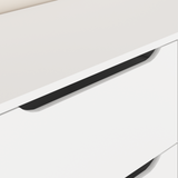 9-Drawer Engineered Wood Dresser White 63"