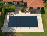 Swimming Pool Safety Cover, Fits 18x38ft Rectangular underground