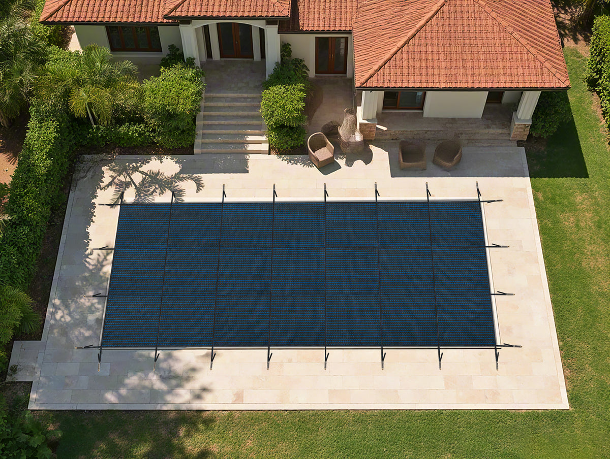 Swimming Pool Safety Cover, Fits 23x43ft Rectangular underground