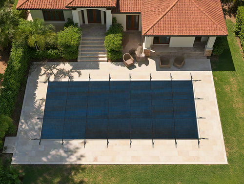 Swimming Pool Safety Cover, Fits 16x34ft Rectangular underground