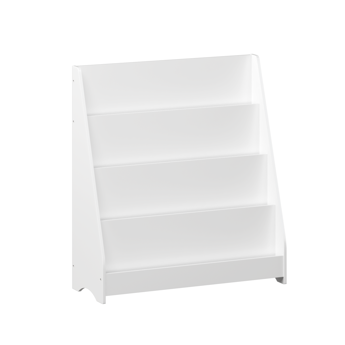 4-Tier Kids Bookshelf, Toddler Book Display Shelves, Helps Keep Bedrooms
