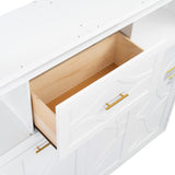 White Twin Size Murphy Bed with Charging Station and Drawer, Solid Pine Wood + MDF