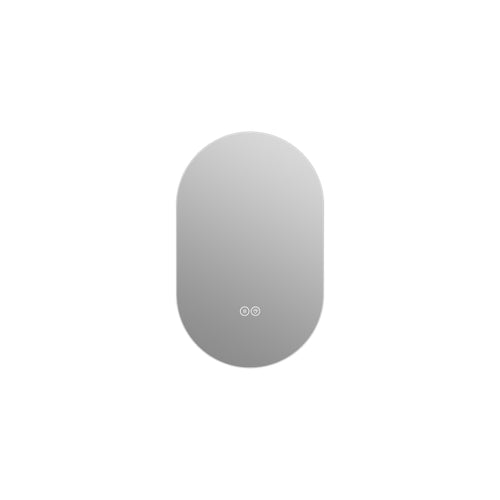 24x36 LED Backlit Bathroom Mirror Anti-Fog Dimming IP44