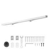 Sliding Pocket Door Track Kit 24" Width Soft Close Single Door