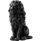 20.5" Lion Statue Resin Outdoor Guardian Sculpture Garden Decor