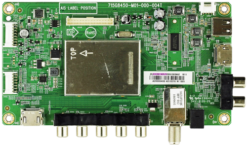 Vizio 756TXHCB01K0570 Main Board for D39HN-E1 (LTQDVLKU Serial)