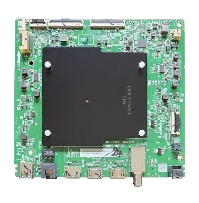 G0301-000743-Z00 TCL Main Board, 40-R75PTC-MAA2HG, G0102-000503, 75QM5K,