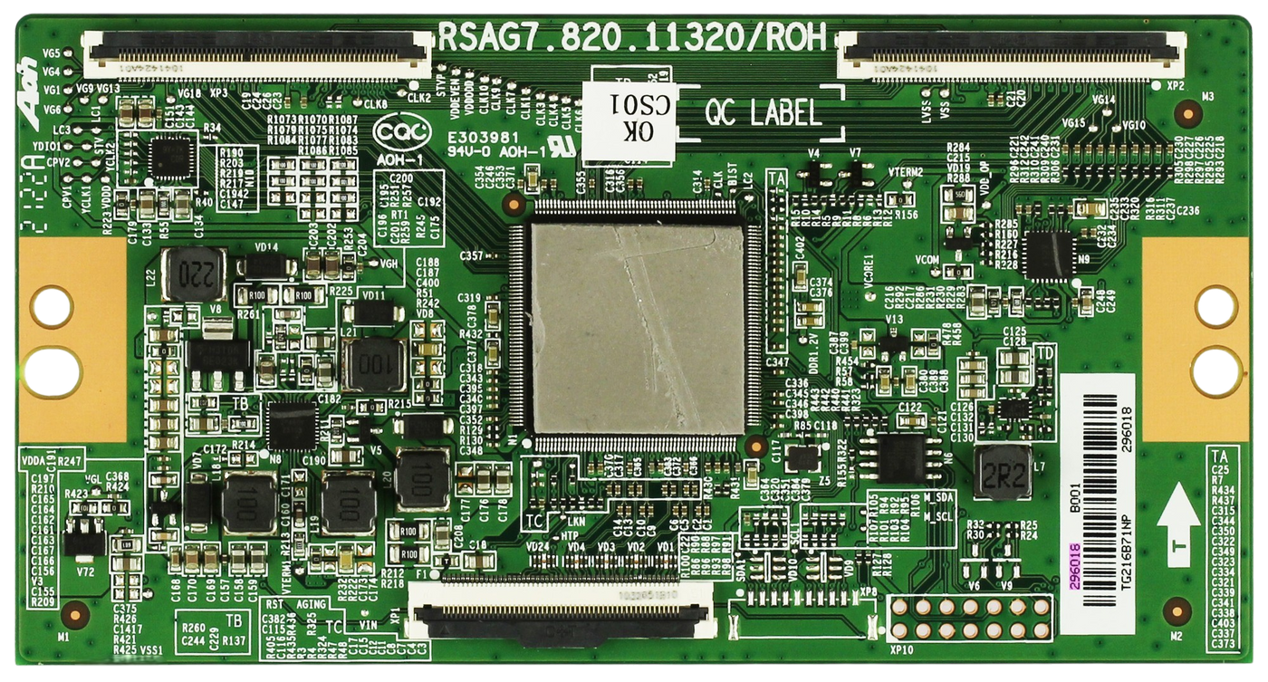 296018 Hisense T-con, RSAG7.820.11320 ROH, 75U6G
