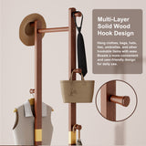 Coat Racks solid wood hanger 23.6* 11*70.8in Solid environmental protection