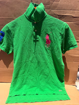 Polo Ralph Lauren Big Pony Custom Fit Polo Shirt - Kelly Green - Size S