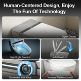 Household luxury no water pressure limit all-in-one intelligent toilet