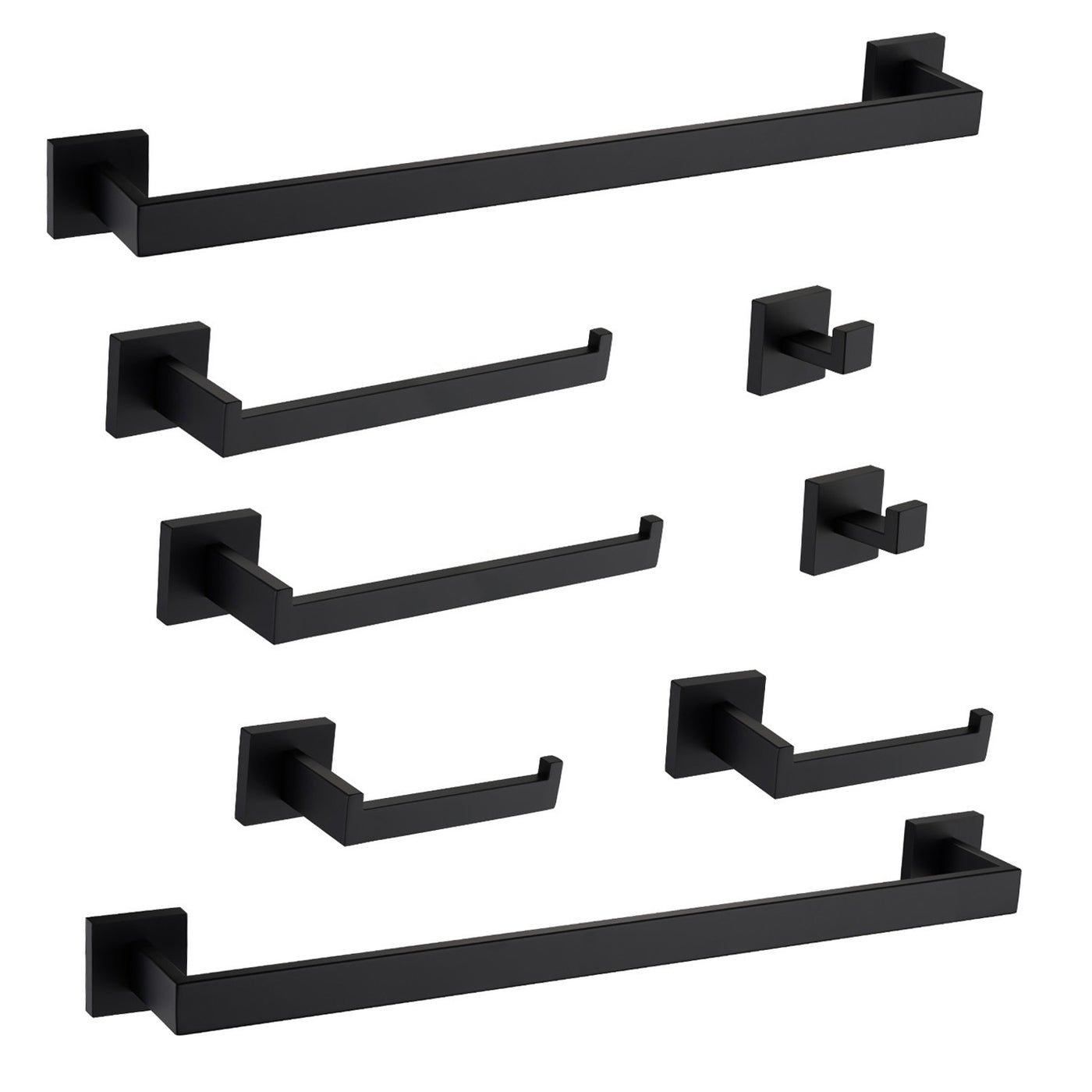 8-Piece Bathroom Hardware Set