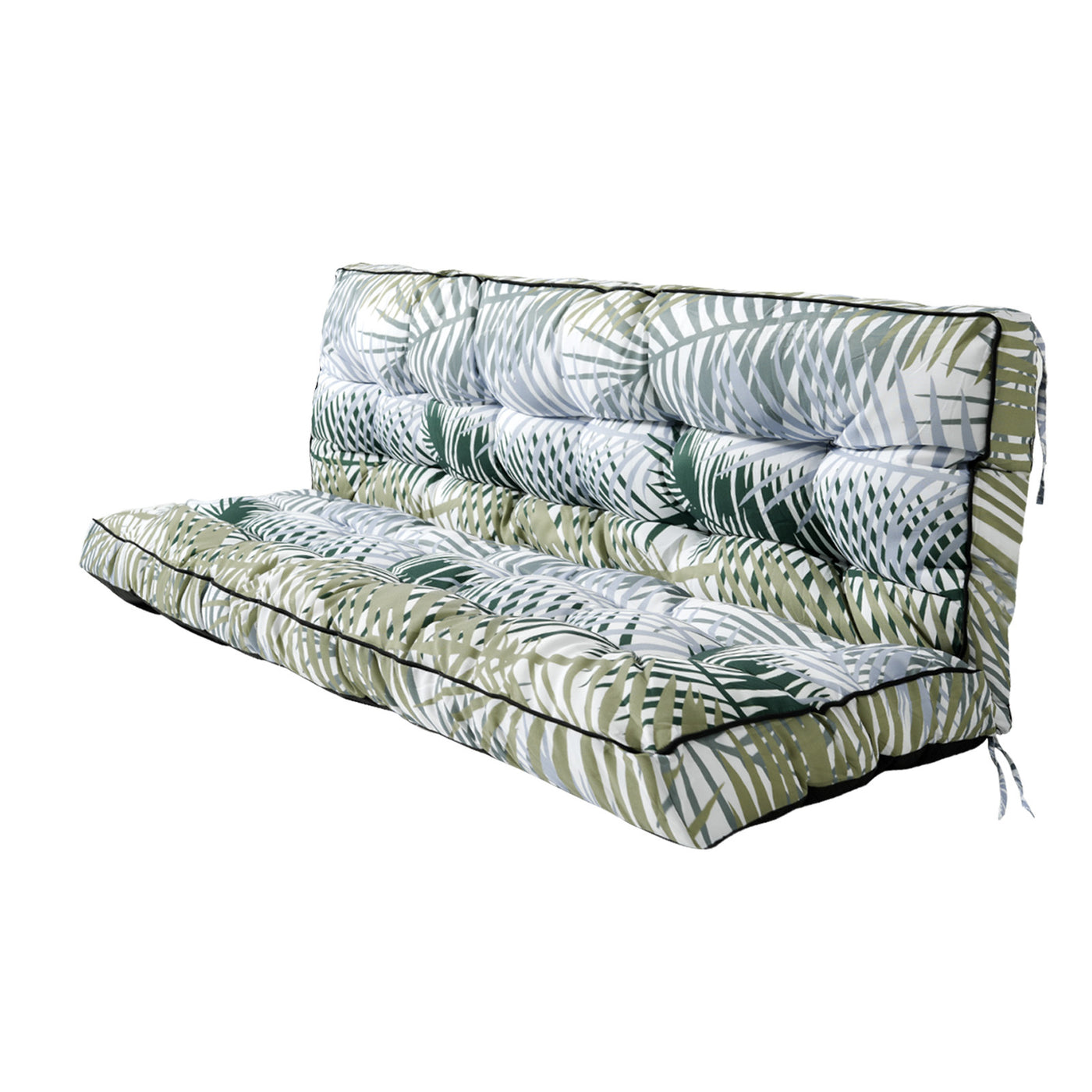 71x40" Waterproof Porch Swing Cushion 4" Thick Bench Pad