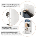 360° Rotating 66"x17.8" Multifunctional Full Length Mirror
