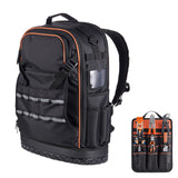 Tool Backpack 65 Pockets Tear-resistant Jobsite Backpack for Electrician