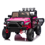 24V Kids Ride On Car W/Parents Remote Control,400W Motor,Four Wheel Suspension,A