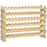 72-Bottle Stackable Wine Rack Storage Cabinet